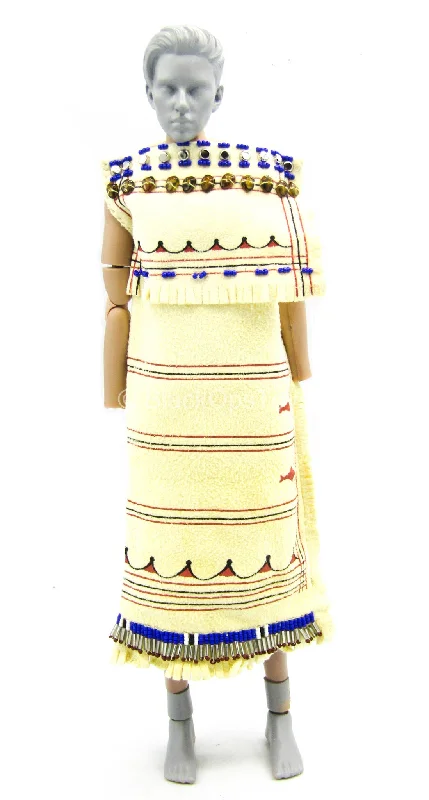 Lewis & Clark - Sacagawea - Beaded Side Fold Dress