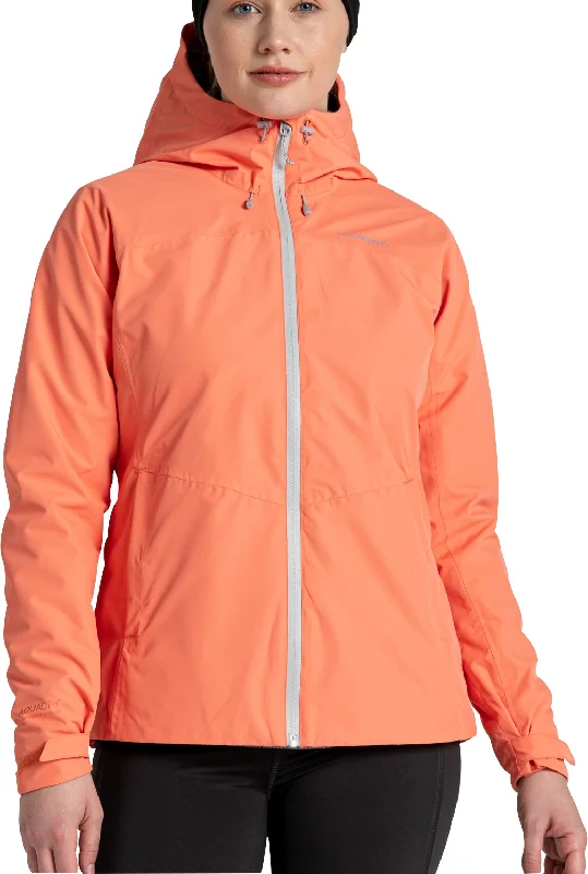 Craghoppers Loretta Womens Waterproof Jacket - Orange Faux Fur Jacket Real Fur Jacket Shearling Jacket Craghoppers Loretta Womens Waterproof Jacket - Orange Faux Fur Jacket Real Fur Jacket Shearling Jacket