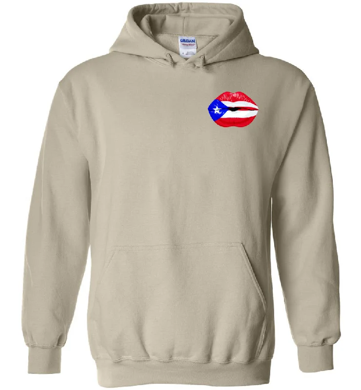 Kiss My Puerto Rican SASS Hoodie (Image front and back) (Sm-5XL) Hoodie with Set-In Sleeves Structured Classic Kiss My Puerto Rican SASS Hoodie (Image front and back) (Sm-5XL) Hoodie with Set-In Sleeves Structured Classic