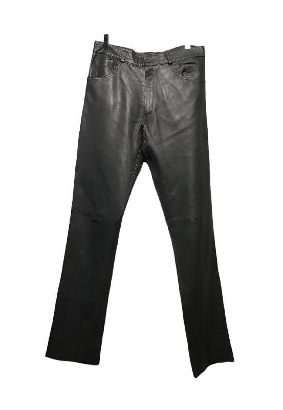 Women’s Leather Trousers (Size M) Trousers Trousers Formal